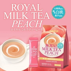 Bột Trà Sữa Royal Milk Tea Nhật Bản (Trà Đào) - Hộp 10 gói