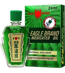 Dầu gió xanh con Ó Singapore Eagle Brand 24ml
