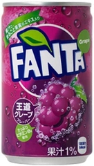 Nước uống Fanta Nhật lon nhí vị Nho - 160ml
