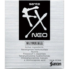 Nhỏ mắt Santen FX Neo (hàng nội địa Nhật) - 12ml màu đen