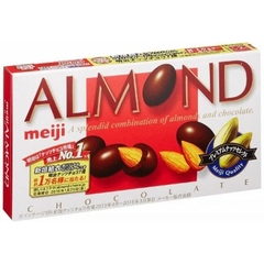 Kẹo Socola Meiji bọc hạnh nhân Almond 79g