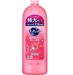 Nước rửa chén Kao Nội địa Nhật (hương bưởi) - chai 770ml
