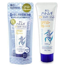 Kem CN Dưỡng Da Hatomugi UV Milky Gel SPF50+ PA+++ 80g