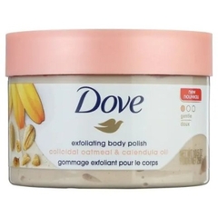 Kem tẩy tế bào chết Body Dove chiết xuất Yến mạch & Dầu hoa cúc - 298g
