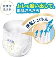 Tã Quần Merries Jumbo (bịch lớn) Nhật Bản Nội Địa - Size M 74 Miếng