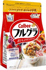 Ngũ cốc dinh dưỡng trái cây Calbee (đỏ truyền thống) - 800g