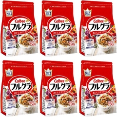 Ngũ cốc dinh dưỡng trái cây Calbee (đỏ truyền thống) - 800g