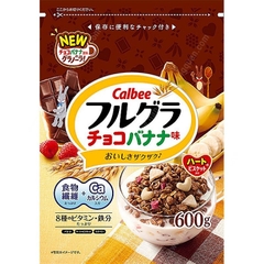 Ngũ cốc Calbee Nhật (nâu vị chuối & chocolate) - Túi 600gr