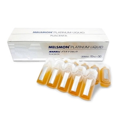 Nước uống đẹp da chống lão hoá Melsmon Platinum Liquid - hộp 30 ống
