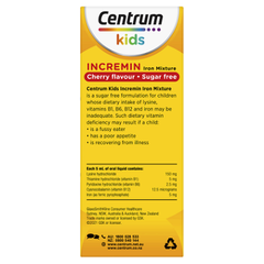 Siro cho trẻ biếng ăn Centrum Kids của Úc - 200ml