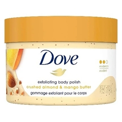 Kem Tẩy Tế Bào Chết body Dove chiết xuất Xoài & Bơ Hạnh Nhân - 298g