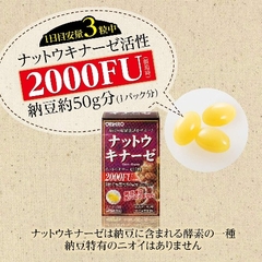 Viên uống chống đột quỵ 2000FU Natto-Kinase (60v)