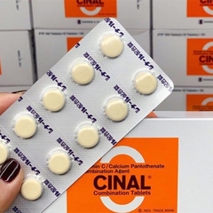 Viên uống giúp trắng da-ngừa mụn Vitamin Cinal-C (Nhật Bản) 10 vỉ x 10v