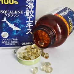 Viên uống dầu gan cá mập Orihiro Squalene (hàng nội địa Nhật) - 360v