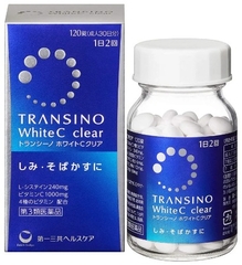 Viên uống trắng da Transino White C Clear - 120v