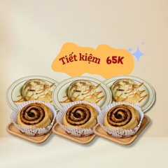 Quế cuộn Táo - Men tự nhiên Sourdough Ủ 20h Đường huyết thấp