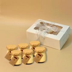 Handcrafted Giftset - Low GI Baked Flan set 6