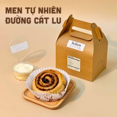 Quế cuộn Táo - Men tự nhiên Sourdough Ủ 20h Đường huyết thấp