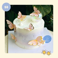 Bánh kem Bướm - Mẫu 58 - đặt trước từ 3 tiếng