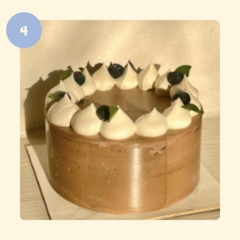 Bánh kem DOUBLE CHOCO - Mẫu 04 - đặt trước từ 3 tiếng