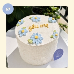 Bánh kem Hoa nhỏ - Mẫu 67 - đặt trước từ 3 tiếng