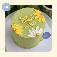 Bánh kem Hoa lớn - Mẫu 68 - đặt trước từ 3 tiếng