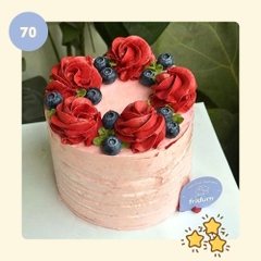 Bánh kem Hoa Hồng - Mẫu 70 - đặt trước từ 3 tiếng