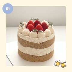 Bánh kem TRÀ BÁ TƯỚC - Mẫu 51 - đặt trước từ 3 tiếng