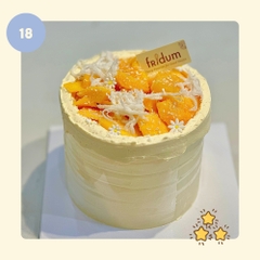 Bánh kem XOÀI DỪA - Mẫu 18 - đặt trước từ 3 tiếng