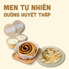 Quế cuộn Truyền thống Caramel - Men tự nhiên Sourdough Ủ 20h Đường huyết thấp