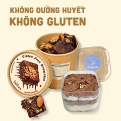 Combo 1 Tiramisu + 1 Brownies Keto/ Tiểu Đường