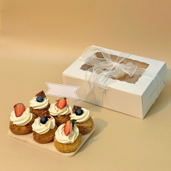 Whole wheat Creme Choux set 6