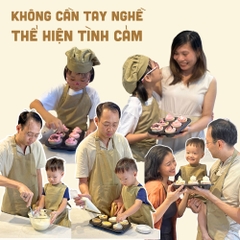 Set DIY Bánh kem/Cupcake Không Gluten