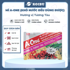 SAIGON VE WONG - Mì A-One hương vị Tương tàu, Mì trộn tương tàu A One, Mì tương tàu Aone - 85g/gói - 00775