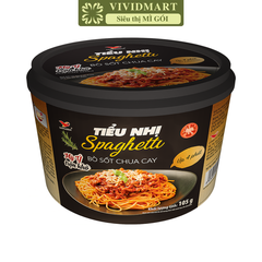 UNI PRESIDENT - Mì tô Tiểu Nhị Spaghetti Bò sốt chua cay, Mì tô Spaghetti Bò sốt chua cay Tiểu Nhị - 105g/tô - 00463
