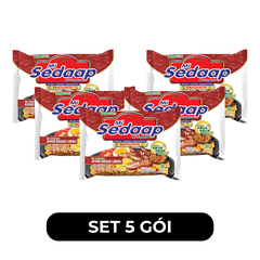 SEDAAP - Mì trộn Sedaap hương vị gà nướng chanh, Sedaap gà nướng chanh, Mì vị gà nướng chanh Sedaap, Mì trộn Sedaap vị gà nướng chanh, Mì trộn vị gà nướng chanh Sedaap - 89g/gói - 00492