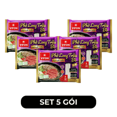 VIFON - Phở Long Triều hương vị Bò - Phở bò Long Triều, Phở bò gói xuất khẩu - 75g/gói - 00508