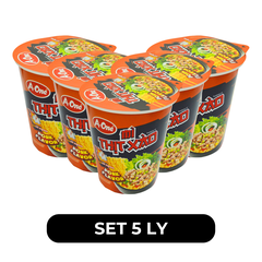 A ONE - Mì ly A-One Thịt xào, Mì ly A One Thịt xào, Mì ly Aone Thịt xào, Mì Aone ly, Mì A-One ly - 65g/ly - 00223