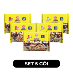 OTTOGI - Mì úp Jin hương vị trộn Xốt tương đen, Mì trộn Sốt tương đen Jin, Mì trộn tương đen Jin - 75g/gói - 00449