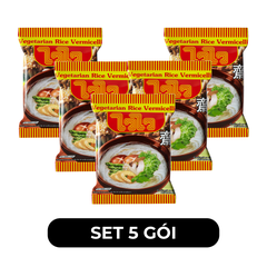 WAIWAI - Bún gạo WaiWai chay - Bún Wai Wai hương vị bún gạo chay - Bún gạo ăn liền WaiWai chay - 60g/gói - 00279