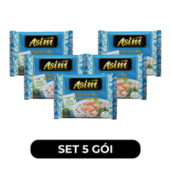 ASIAFOODS - Cháo Asim Đậu đen cá hồi rong biển (có gói rau thịt thật), Cháo ăn liền Asim đậu đen - 72g/gói - 00337