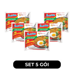 INDOFOOD - Mì xào khô Indomie Goreng vị Đặc biệt, Mì Indomie vị Đặc biệt, Mì xào Indomie, Mì Indomie Indonesia - 85g/gói - 00083