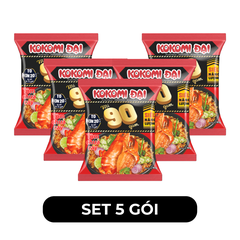 MASAN - Mì Kokomi 90 hương vị Tôm chua cay, Mì Kokomi 90 Tôm chua cay, Mì Kokomi Đại 90 Tôm chua cay - 90g/gói - 00126