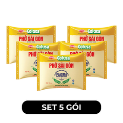COLUSA - Phở Sài Gòn Colusa hương vị Gà, Phở gà Miliket ăn liền, Phở gà Sài Gòn Colusa Miliket - 65g/gói - 00666