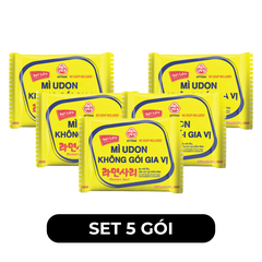 OTTOGI - Mì Udon Ottogi không gói gia vị, Mì Udon không gia vị ăn liền, Mì ăn liền Otogi Hàn Quốc - 100g/gói - 00628