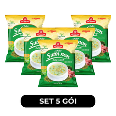 LC FOODS - Cháo Yến Đại Nam hương vị Sườn non đậu xanh, Cháo sườn non đậu xanh LC Foods, Cháo LCFoods - 50g/gói - 00680