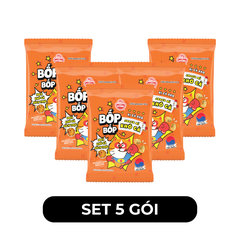 OTOKI - Snack mì khô gà Bốp Bốp hương vị Gà BBQ, Snack mì Ottogi Bốp Bốp ăn liền, Snack Otoki ăn liền - 63g/gói - 00721