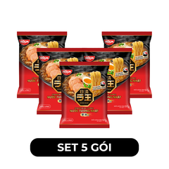 NISSIN - Mì ăn liền Nissin Raoh Ramen vị Nước tương Nhật, Mì Ramen Nissin vị Nước tương Nhật, Mì ăn liền Nissin Raoh vị Nước tương Nhật - 97g/gói - 00377