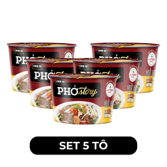 MASAN - Chin-su Phở Story tô (có thịt thật) hương vị Phở bò, Chinsu Phở bò Story tô, Phở Thìn bờ hồ