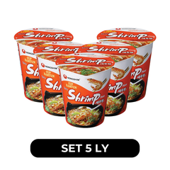 NONGSHIM - Mì ly Nongshim hương vị Tôm cay, Mì ly Tôm cay Nongshim, Mì tôm cay Hàn Quốc Nongshim - 67g/ly - 00765